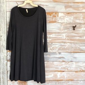 Dark Grey Tunic Dress